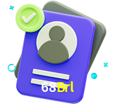 Tornar-se um membro do 68Brl é muito simples
